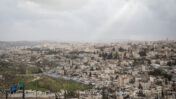 ירושלים ביום גשום (צילום: הדס פרוש)