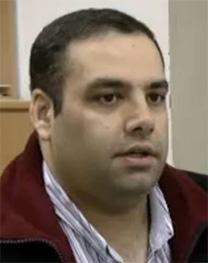 עוזי ברוך, עורך ערוץ 7 (צילום מסך)