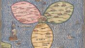 מפת העולם בצורת תלתן (Heinrich Bünting / Public domain)