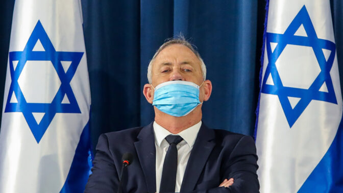 שר הביטחון בני גנץ (צילום: ישראל מארק סלם)