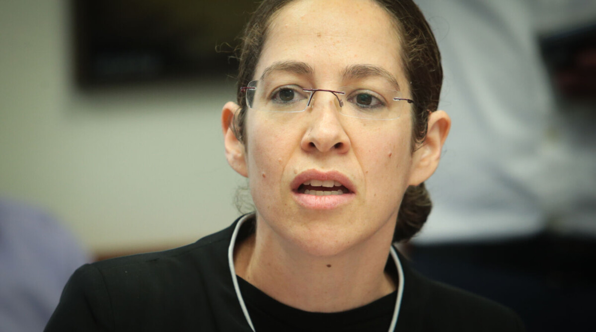 שירה גרינברג, הכלכלנית הראשית במשרד האוצר. ירושלים, ספטמבר 2019 (צילום: פלאש 90)