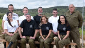 משתתפי "נבחרת המילואים של ישראל", תוכנית הריאליטי הקנויה של צה"ל וערוץ הספורט (צילום: דובר צה"ל)