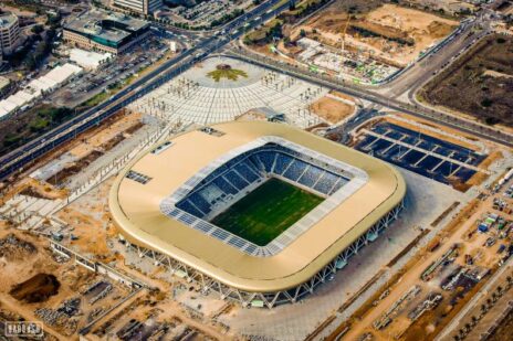 צילום האצטדיון בחיפה שצילם ישראל ברדוגו