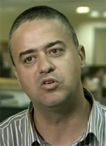 העיתונאי גד פרץ (צילום מסך מתוך שידורי ערוץ 2)