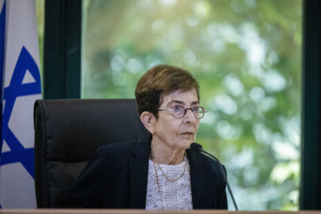 דבורה ברלינר, ראש הוועדה לחקר האסון במירון (צילום: יונתן זינדל)
