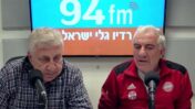 דני זקן (מימין) ויעקב ברדוגו בתוכנית שהגישו יחד בתחנת גלי-ישראל (צילום מסך)
