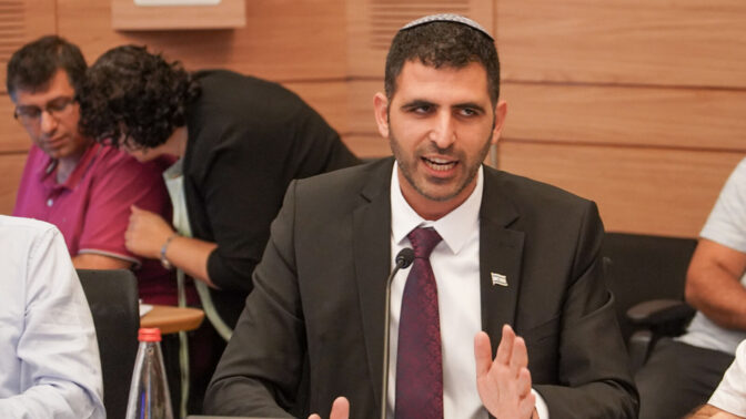 שר התקשורת שלמה קרעי בוועדת הכלכלה של הכנסת, 7.6.23 (צילום: דני שם טוב, דוברות הכנסת)