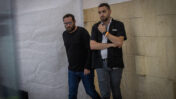 יונתן אוריך, דוברו של רה"מ בנימין נתניהו, מגיע לביהמ"ש המחוזי בירושלים ליומה הראשון של עדות ארנון מילצ'ן, 25.6.23 (צילום: אורן בן-חקון)