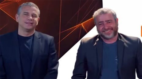 שמעון ריקלין (מימין) וינון מגל, צילום מסך מתוכנית משותפת שהגישו בערוץ 20 (שמו הקודם של ערוץ 14)