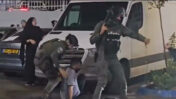 מעצר העיתונאי אנס מוסא באום אל-פחם, 19.10.23 (צילום מסך)
