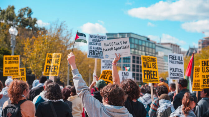 הפגנה פרו-פלסטינית וושינגטון 8.10.23 (CC Ted-Eytan)
