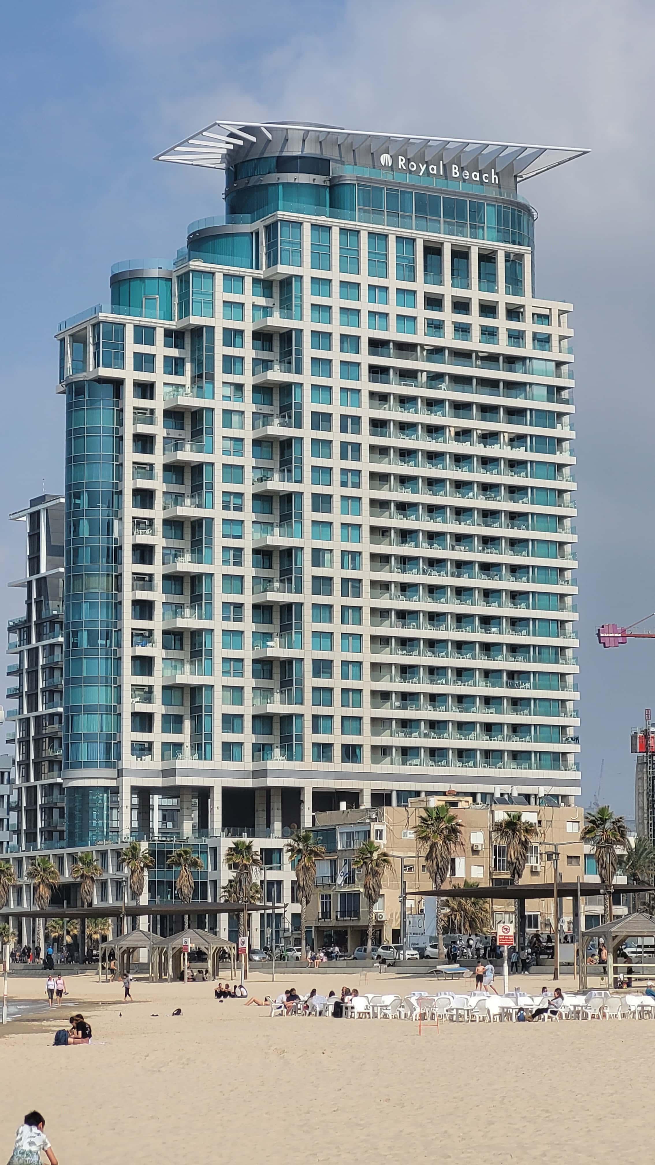 מלון רויאל ביץ' בתל-אביב, פברואר 2024 (צילום: אורן פרסיקו)