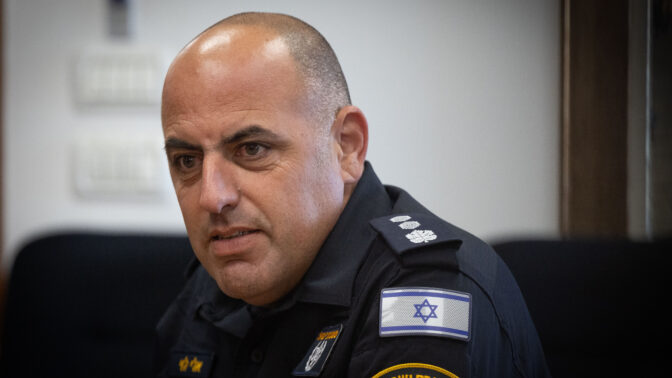 דובר משטרת ישראל אלי לוי (צילום: יונתן זינדל)