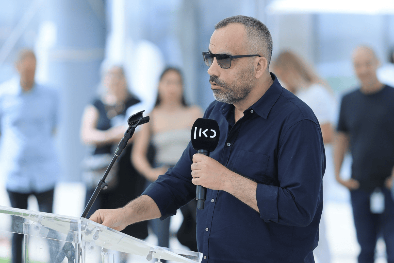 מנכ"ל תאגיד השידור גולן יוכפז, אפריל 2024 (צילום: דוברות תאגיד השידור) מנכ"ל תאגיד השידור גולן יוכפז, אפריל 2024 (צילום: דוברות תאגיד השידור)