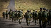 חיילים ישראלים בתרגיל ברמת הגולן, 22.5.2024 (צילום: מיכאל גלעדי)