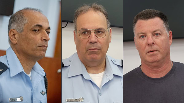 החוקרים (משמאל לימין) תנ"צ כורש ברנור, נצ"מ מומי משולם ורפ"ק בדימוס דני יופה (צילומים: אורן פרסיקו וחיים גולדברג) החוקרים (משמאל לימין) תנ"צ כורש ברנור, נצ"מ מומי משולם ורפ"ק בדימוס דני יופה (צילומים: אורן פרסיקו וחיים גולדברג)
