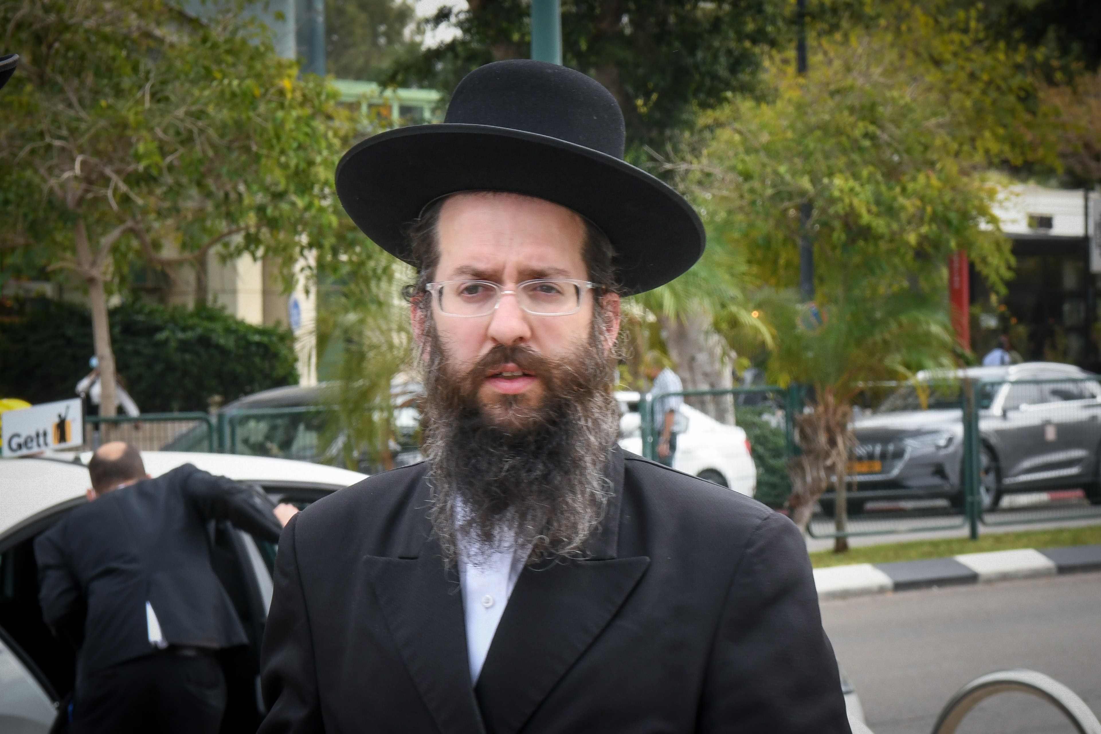 עקיבא גרינצייג, פעיל בקהילת פורשי חסידות גור. תל-אביב, 2021 (צילום: יוסי זליגר) עקיבא גרינצייג, פעיל בקהילת פורשי חסידות גור. תל-אביב, 2021 (צילום: יוסי זליגר)
