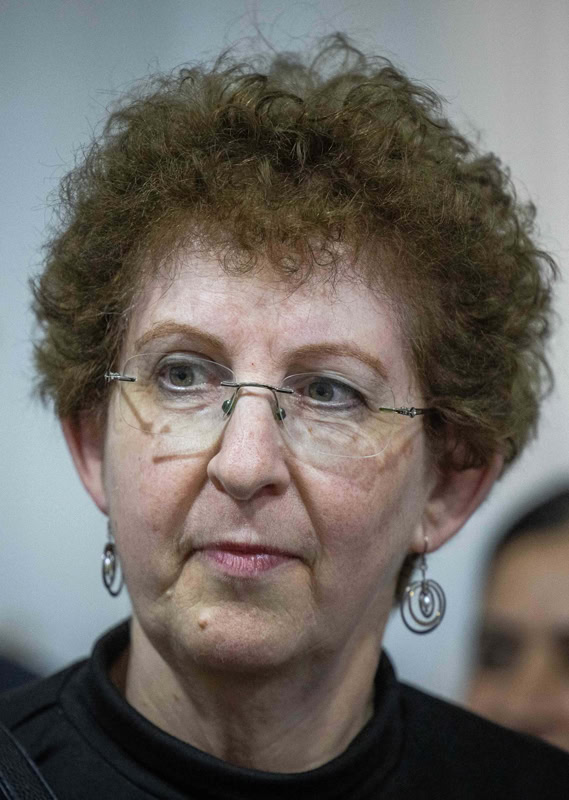 השופטת רבקה פרידמן-פלדמן, ראש הרכב השופטים במשפט המו"לים. 2023 (צילום: יונתן זינדל)