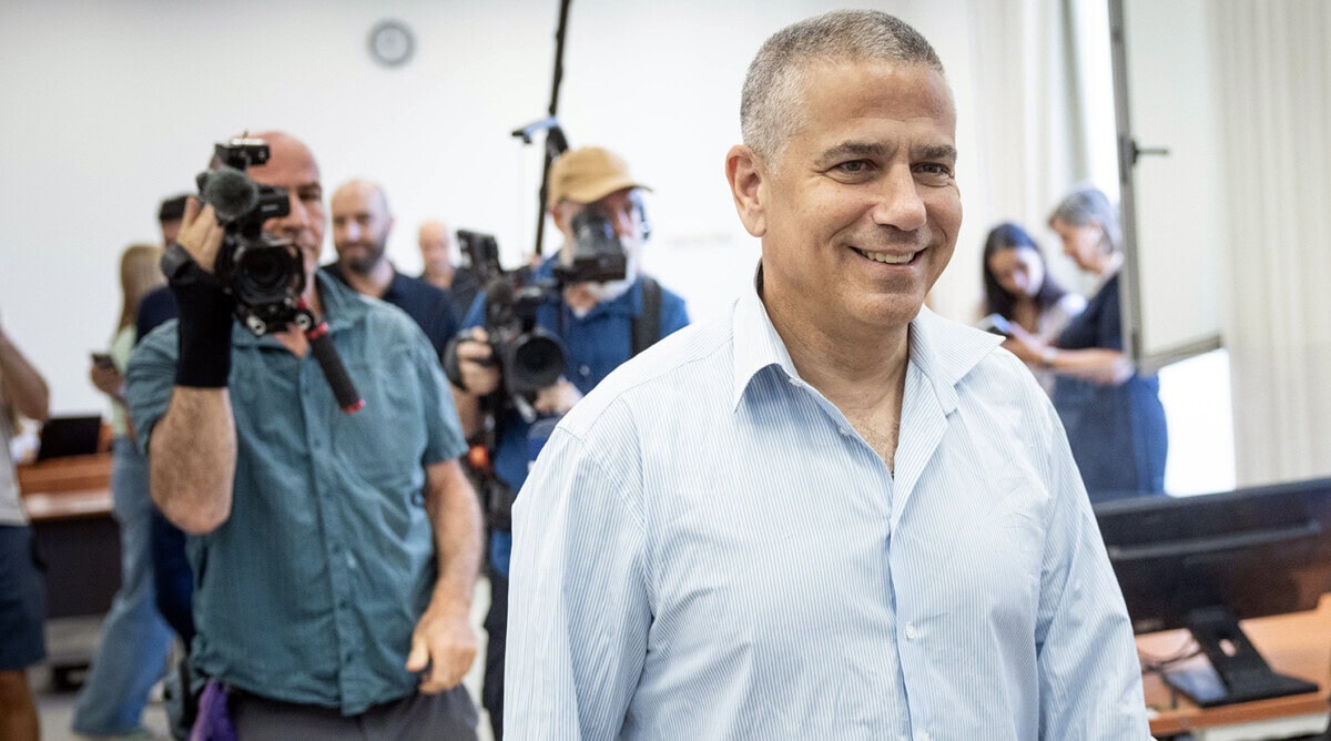 Israeli journalist Yinon Magal arrives for a court hearing in the trial against Israeli prime minister Benjamin Netanyahu, at the District Court in Jerusalem on September 6, 2023. Photo by Chaim Goldberg/Flash90 Israeli journalist Yinon Magal arrives for a court hearing in the trial against Israeli prime minister Benjamin Netanyahu, at the District Court in Jerusalem on September 6, 2023. Photo by Chaim Goldberg/Flash90