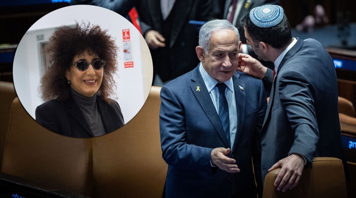 ראש הממשלה בנימין נתניהו עם שר התקשורת שלמה קרעי. משמאל: יפעת בן-חי שגב, עדה במשפטו הפלילי של נתניהו (צילומים: פלאש 90) ראש הממשלה בנימין נתניהו עם שר התקשורת שלמה קרעי. משמאל: יפעת בן-חי שגב, עדה במשפטו הפלילי של נתניהו (צילומים: פלאש 90)