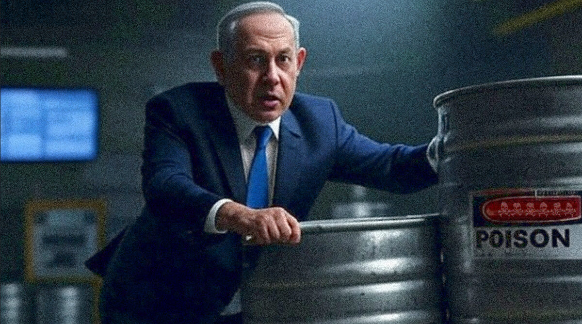 נתניהו מגלגל חבית רעל
