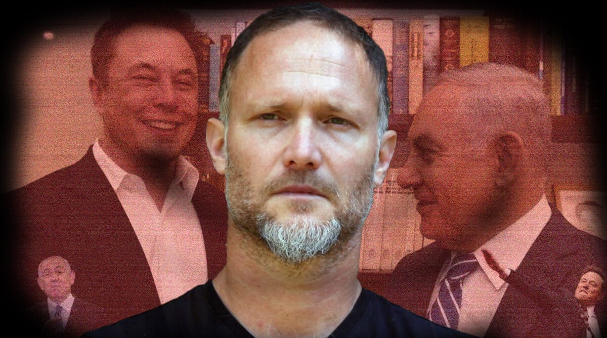 ד"ר עמית ורשיצקי. ברקע: אילון מאסק ובנימין נתניהו (צילומים: נגה חיימוביץ'; חיים צח, לע"מ)