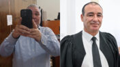 עו"ד ז'ק חן (מימין) והבלוגר אלי ציפורי (צילומים: אריה לייב אברמס ואורן פרסיקו)