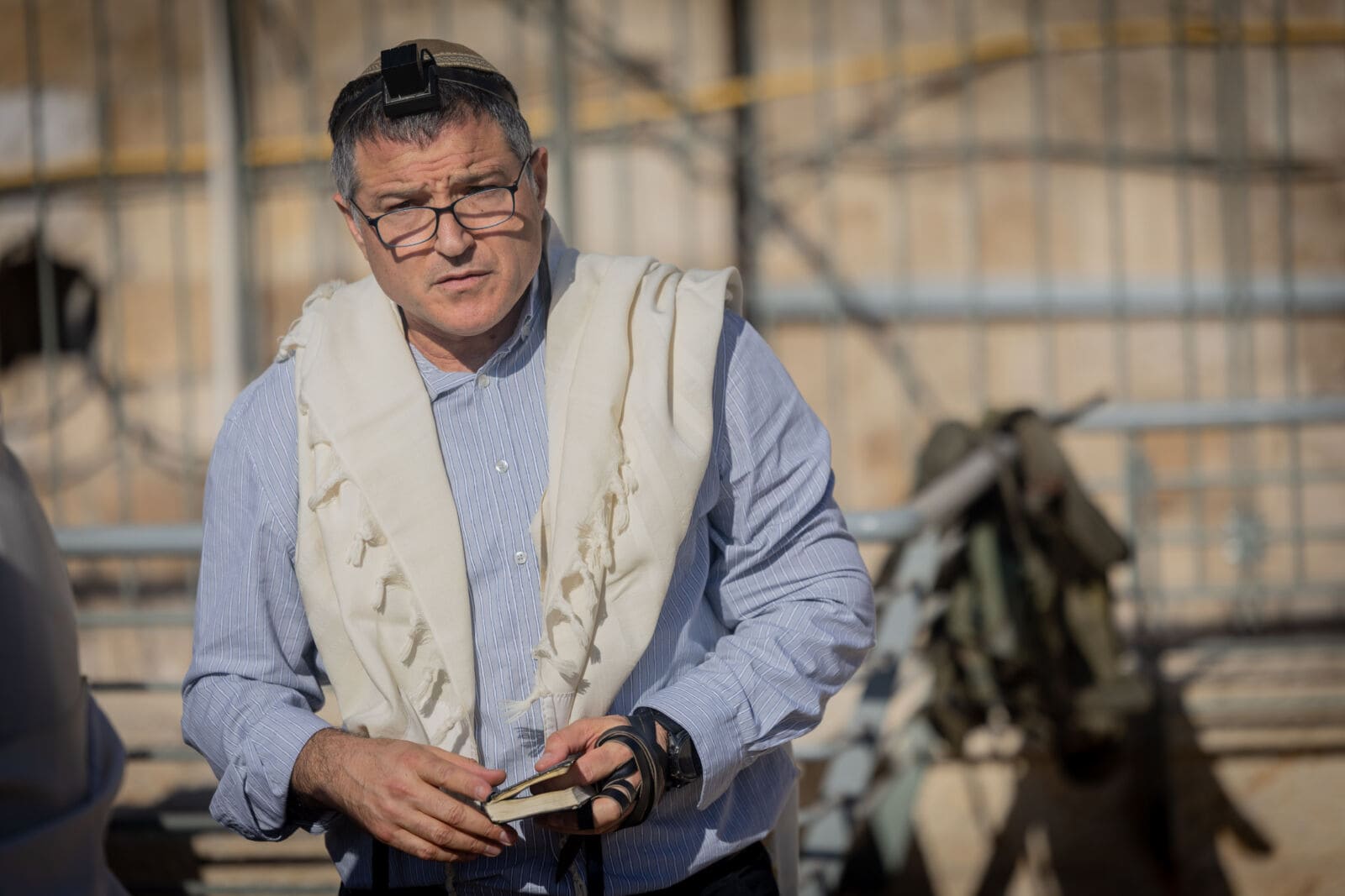 דוד זיני, מועמדו של רה"מ הנאשם נתניהו לראשות השב"כ, 6.8.25 (צילום: חיים גולדברג)