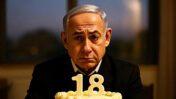 נתניהו חוגג 18 שנות שלטון (איור: FREEPIC)