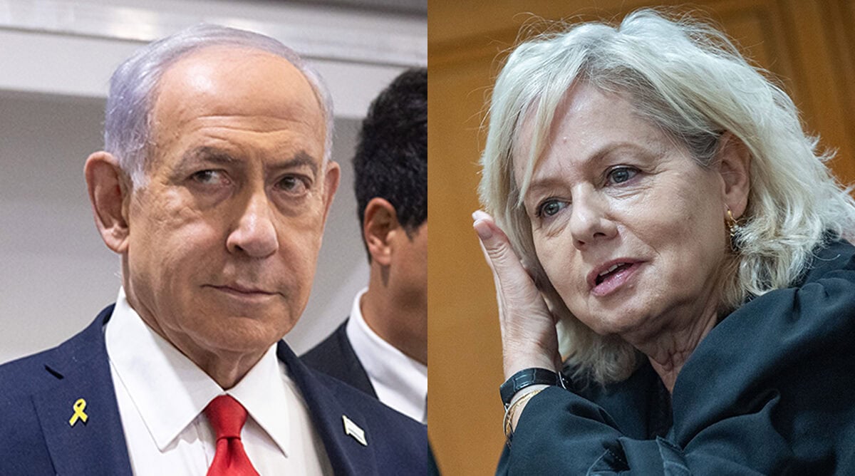 היועצת המשפטית לממשלה גלי בהרב-מיארה ורה"מ הנאשם בנימין נתניהו (צילומים: פלאש90)