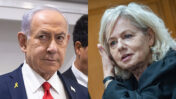 היועצת המשפטית לממשלה גלי בהרב-מיארה ורה"מ הנאשם בנימין נתניהו (צילומים: פלאש90)