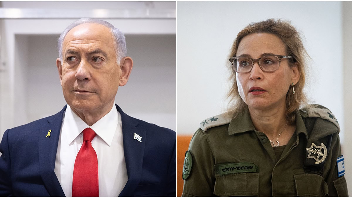 הפרקליטה הצבאית לשעבר האלופה יפעת תומר-ירושלמי ורה"מ הנאשם בנימין נתניהו (צילומים: פלאש90) הפרקליטה הצבאית לשעבר האלופה יפעת תומר-ירושלמי ורה"מ הנאשם בנימין נתניהו (צילומים: פלאש90)