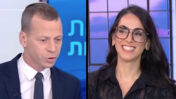 הילה רגב (מימין) ועמית סגל (צילומי מסך)