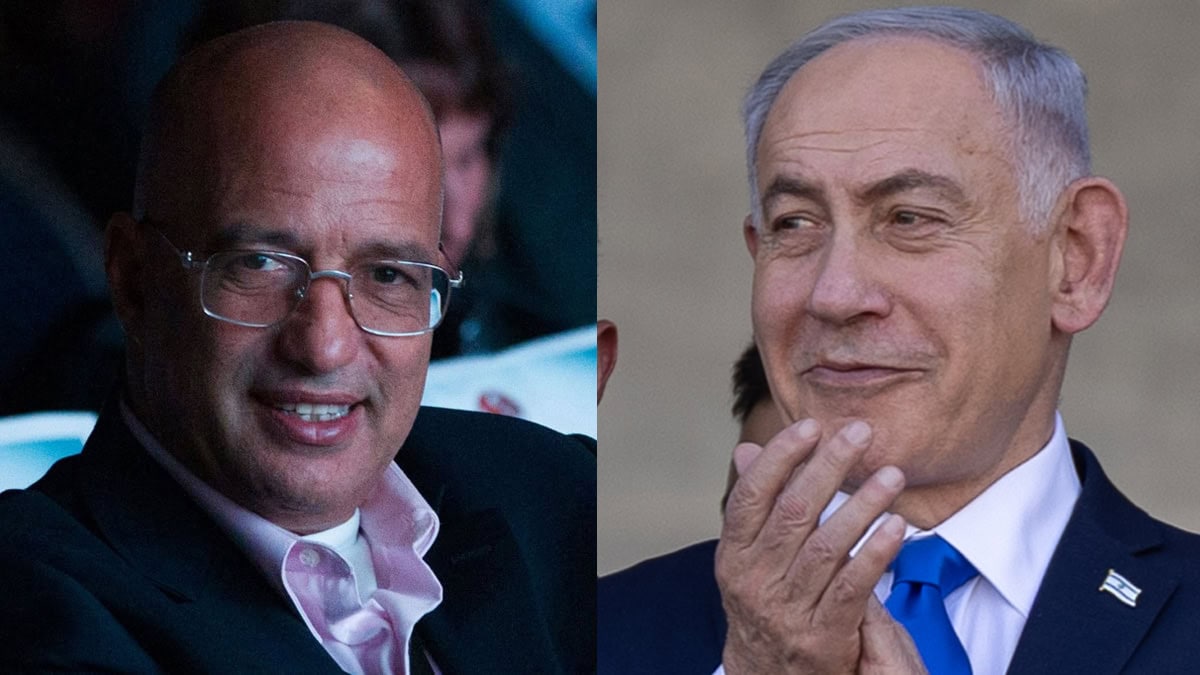 רה"מ הנאשם בנימין נתניהו (מימין) ואיל הגז והמדיה אלי עזור (צילומים: פלאש90) רה"מ הנאשם בנימין נתניהו (מימין) ואיל הגז והמדיה אלי עזור (צילומים: פלאש90)
