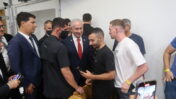 ראש הממשלה הנאשם בשוחד בנימין נתניהו, בסיום יום עדותו ה-51, 11.11.2025 (צילום: אורן פרסיקו)