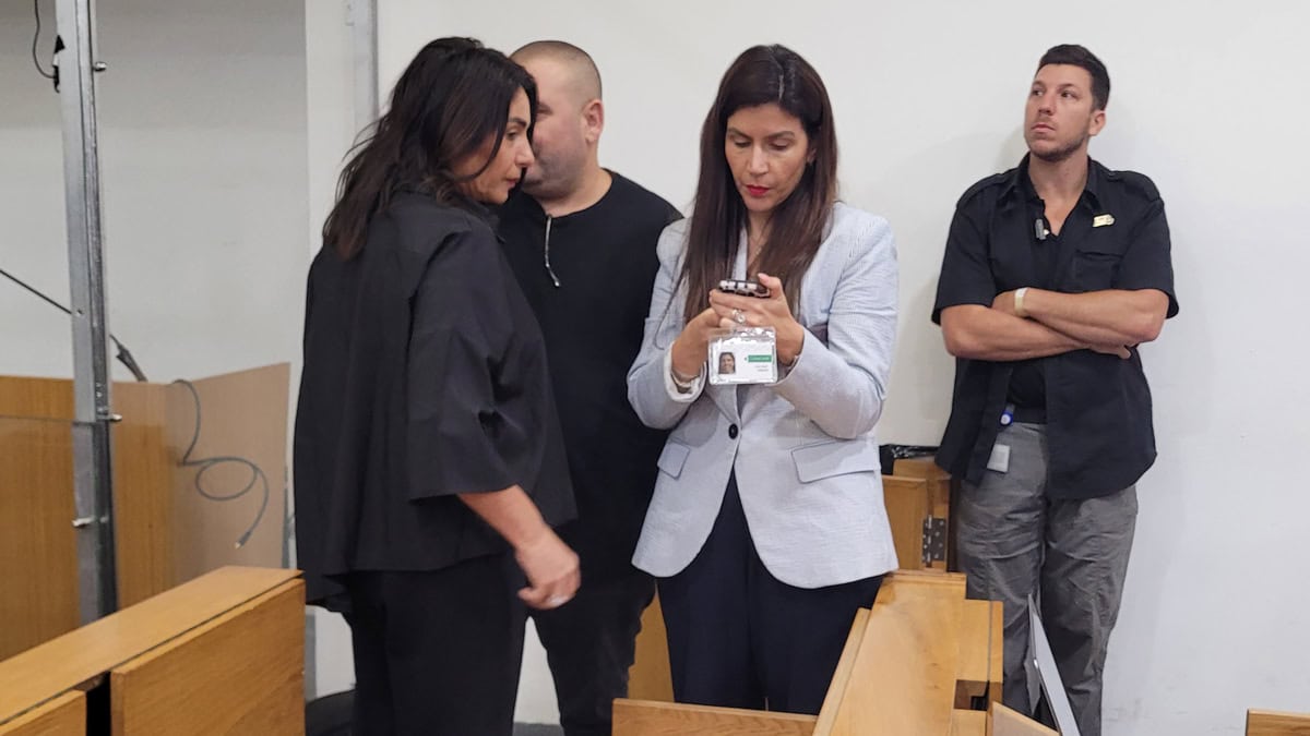 שרת התחבורה מירי רגב באולם משפט המו"לים. בית המשפט המחוזי בתל-אביב, 12.11.2025 (צילום: איתמר ב"ז) שרת התחבורה מירי רגב באולם משפט המו"לים. בית המשפט המחוזי בתל-אביב, 12.11.2025 (צילום: איתמר ב"ז)