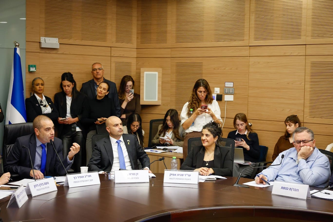 דיון בוועדת הכנסת על הקמת ועדת תקשורת מיוחדת; 1.12.25 (צילום:: נועם מושקוביץ, דוברות הכנסת)