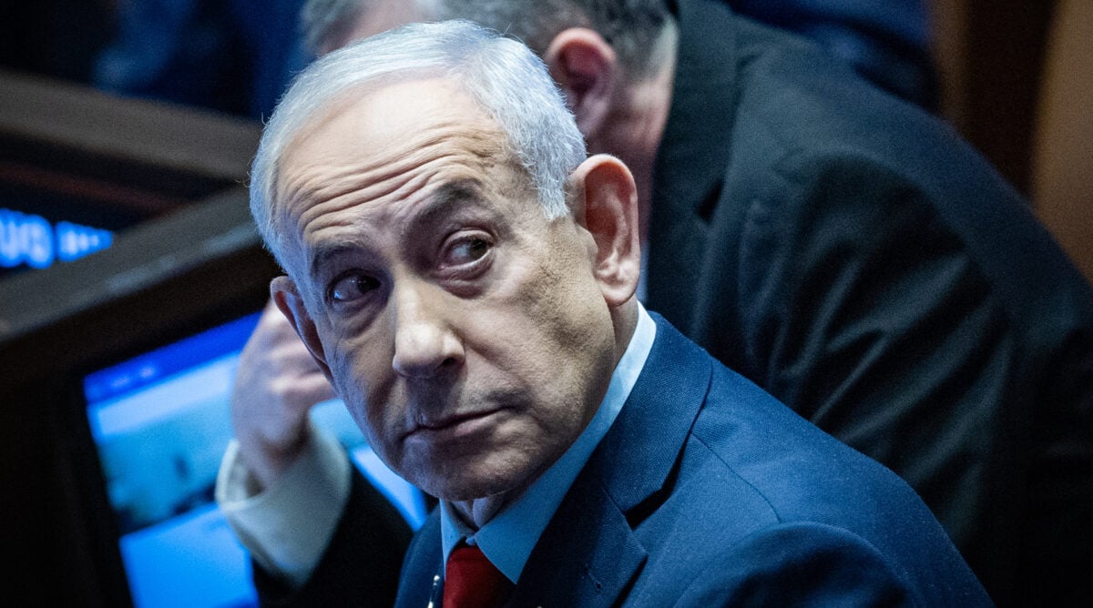 ראש הממשלה בנימין נתניהו במליאת הכנסת, ינואר 2026 (צילום: יונתן זינדל) ראש הממשלה בנימין נתניהו במליאת הכנסת, ינואר 2026 (צילום: יונתן זינדל)