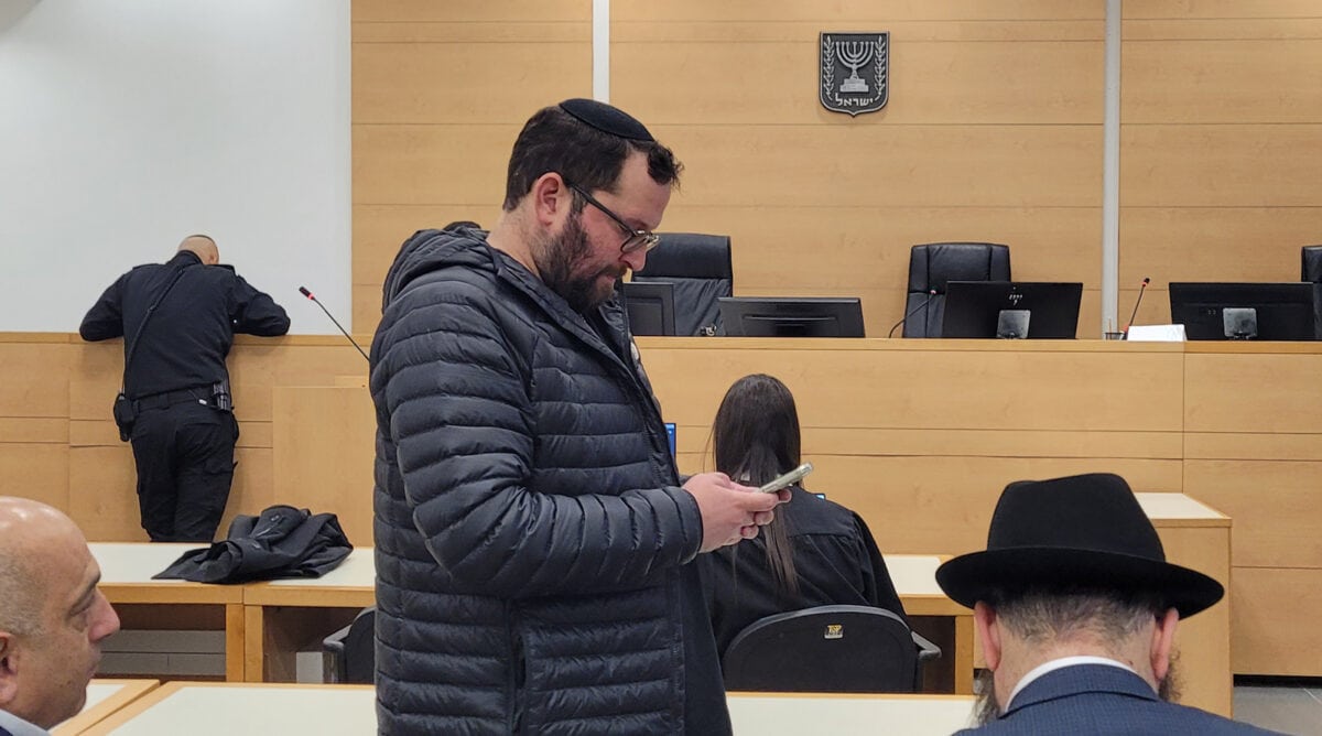 יונתן אוריך בבית המשפט המחוזי בלוד, 6.1.2026 (צילום: איתמר ב"ז) יונתן אוריך בבית המשפט המחוזי בלוד, 6.1.2026 (צילום: איתמר ב"ז)