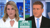 מגיש "אולפן שישי" בחדשות 12 דני קושמרו והמגישה לשעבר של "זמן שישי" בחדשות 13 נטעלי שם טוב (צילומי מסך מתוך התוכניות)