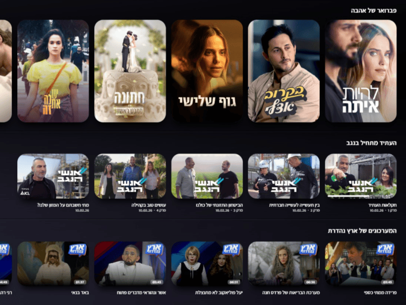 "אנשי הנגב" באתר ואפליקציית קשת "אנשי הנגב" באתר ואפליקציית קשת