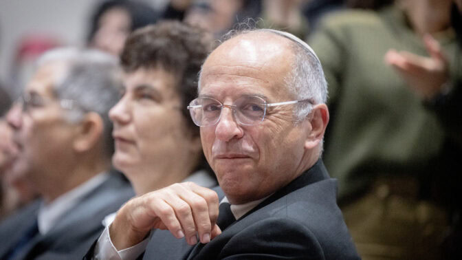 השופט נעם סולברג (צילום: חיים גולדברג)