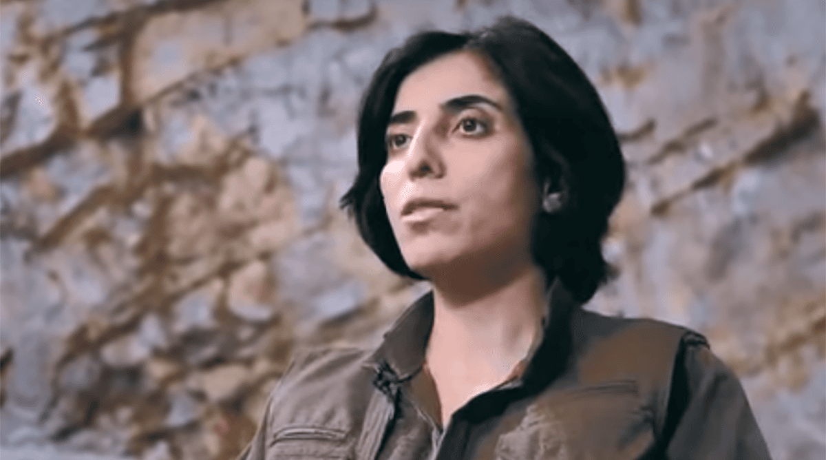 פיימן ויאן, מנהיגת המחתרת הכורדית באיראן, צילום מסך מתוך ראיון שערך איתה איתי אנגל עבור "עובדה" ושודר בפברואר 2026 פיימן ויאן, מנהיגת המחתרת הכורדית באיראן, צילום מסך מתוך ראיון שערך איתה איתי אנגל עבור "עובדה" ושודר בפברואר 2026