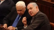רה"מ אריאל שרון ושר האוצר בנימין נתניהו, 2003 (צילום: פלאש90)