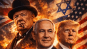 פוסט תעמולתי של נתניהו, שנוצר באמצעות AI ופורסם בחשבון האינסטגרם PUSH (צילום מסך)