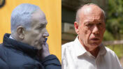 מבקר המדינה מתניהו אנגלמן (מימין) וראש הממשלה הנאשם בנימין נתניהו (צילומים: פלאש90)