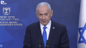 רה"מ הנאשם נתניהו מוסר הצהרה מוקלטת, 17 שעות לאחר הודעת נשיא פקיסטן על הפסקת אש במלחמה עם איראן, 8.4.26 (צילום מסך)