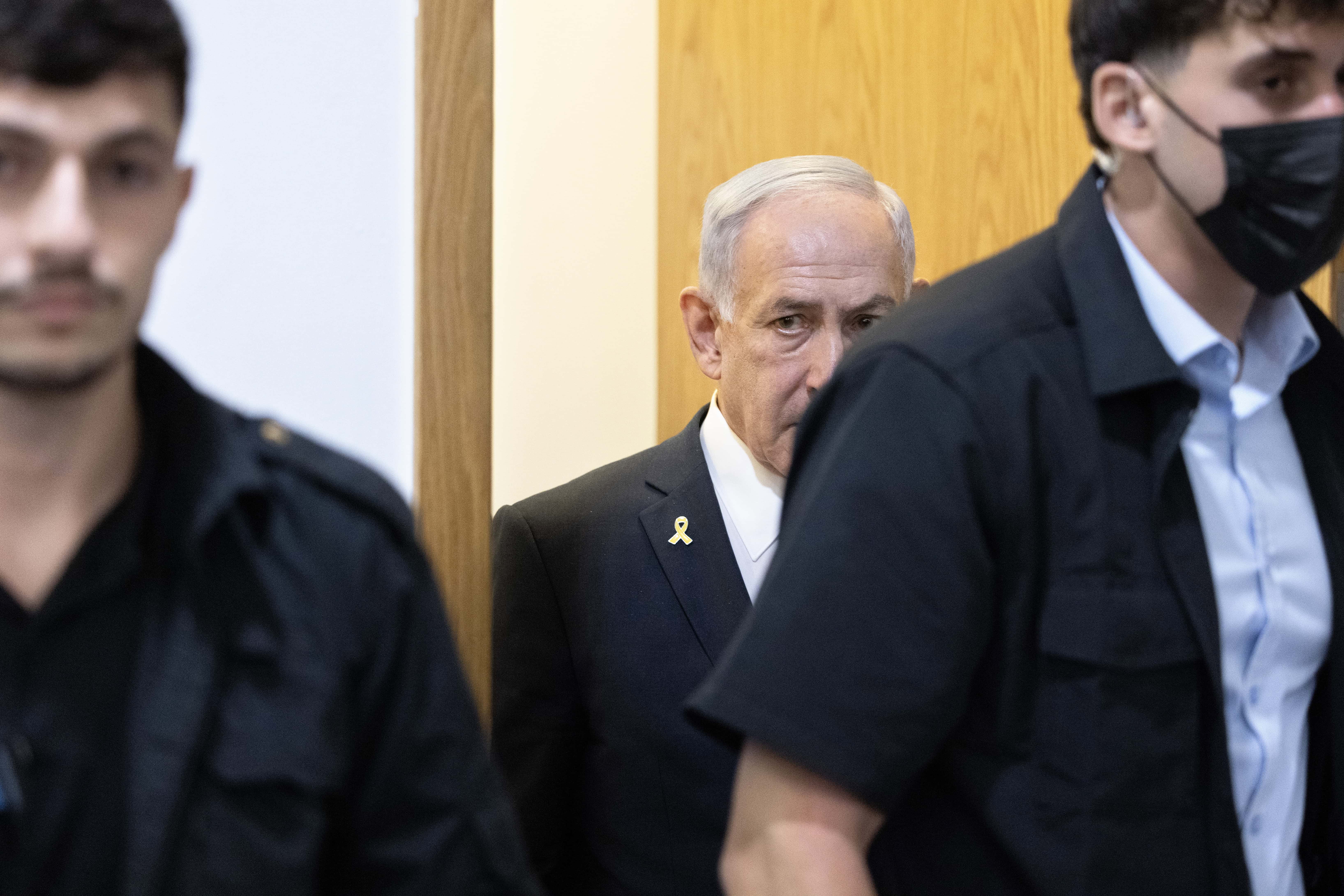 ראש הממשלה, בנימין נתניהו, מגיע להעיד במשפטו הפלילי. בית המשפט המחוזי בתל-אביב, ספטמבר 2025 (צילום: מוטי מילרוד) ראש הממשלה, בנימין נתניהו, מגיע להעיד במשפטו הפלילי. בית המשפט המחוזי בתל-אביב, ספטמבר 2025 (צילום: מוטי מילרוד)