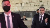 ראש השב"כ דוד זיני (מימין) (צילום: חיים גולדברג)