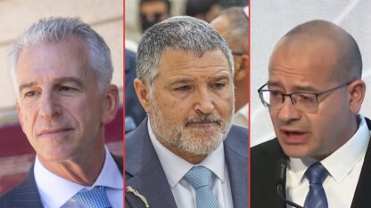 מימין: ראש המוסד הנכנס רומן גופמן, ראש השב"כ דוד זיני, ראש המוסד היוצא דוד ברנע (צילומים: פלאש90 ולע"מ) מימין: ראש המוסד הנכנס רומן גופמן, ראש השב"כ דוד זיני, ראש המוסד היוצא דוד ברנע (צילומים: פלאש90 ולע"מ)